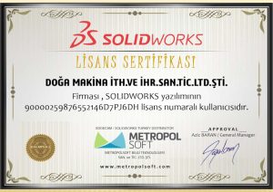 DOĞA MAKİNA - SW LICENCE CERTIFICATE_page-0001