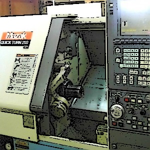 horizontal lathe